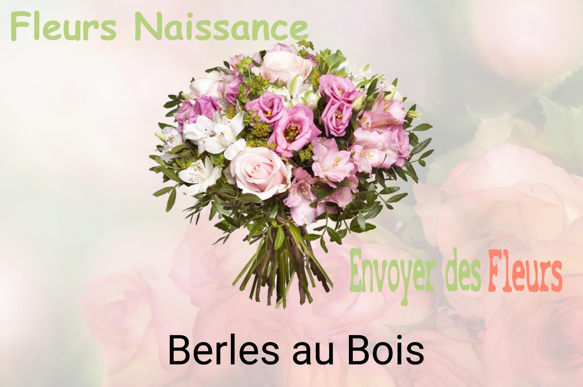 Bouquet de fleurs de naissance livré à Berles-au-Bois